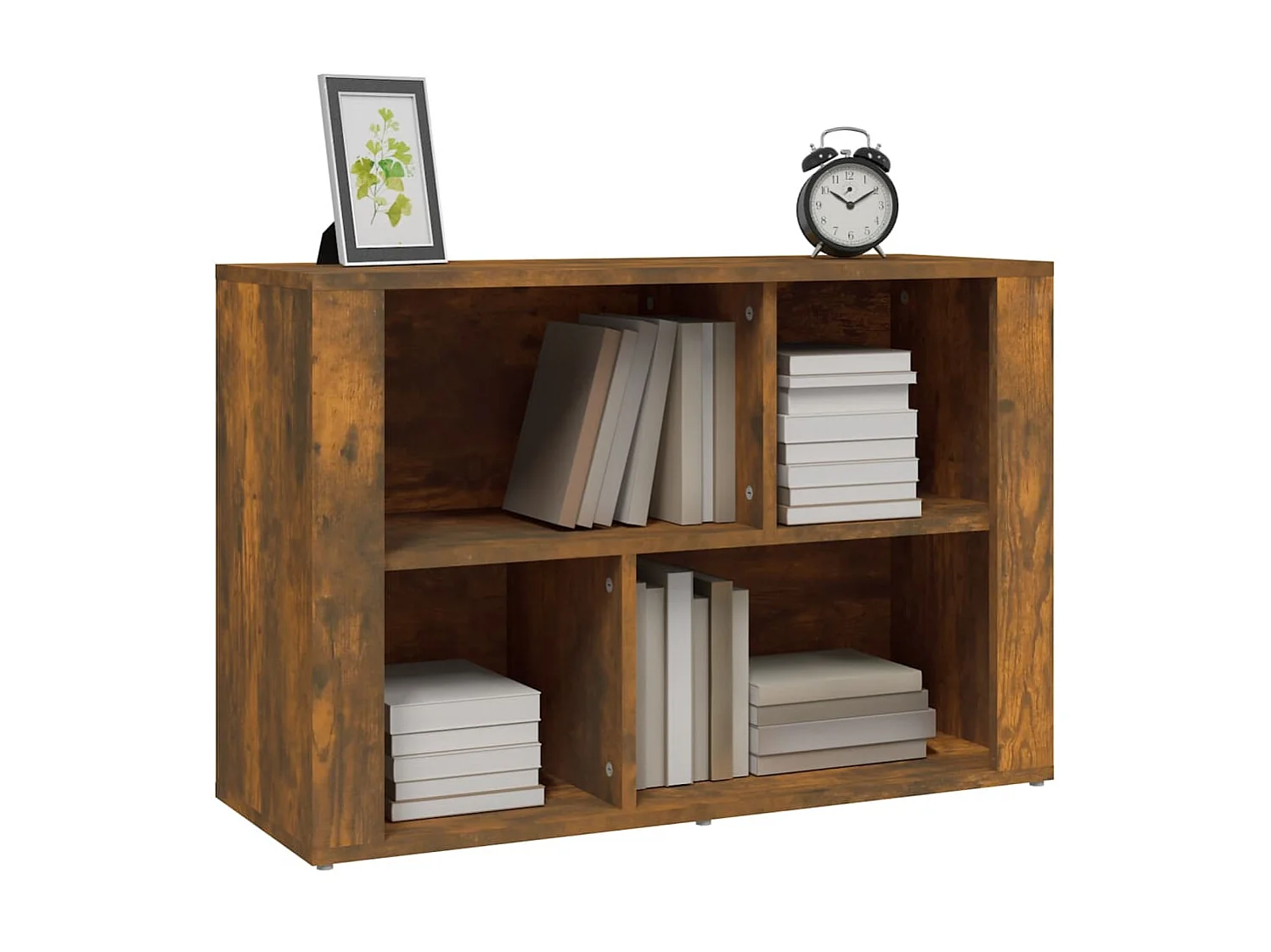 Buffet Chêne fumé 80x30x54 cm Bois d'ingénierie EGER57506