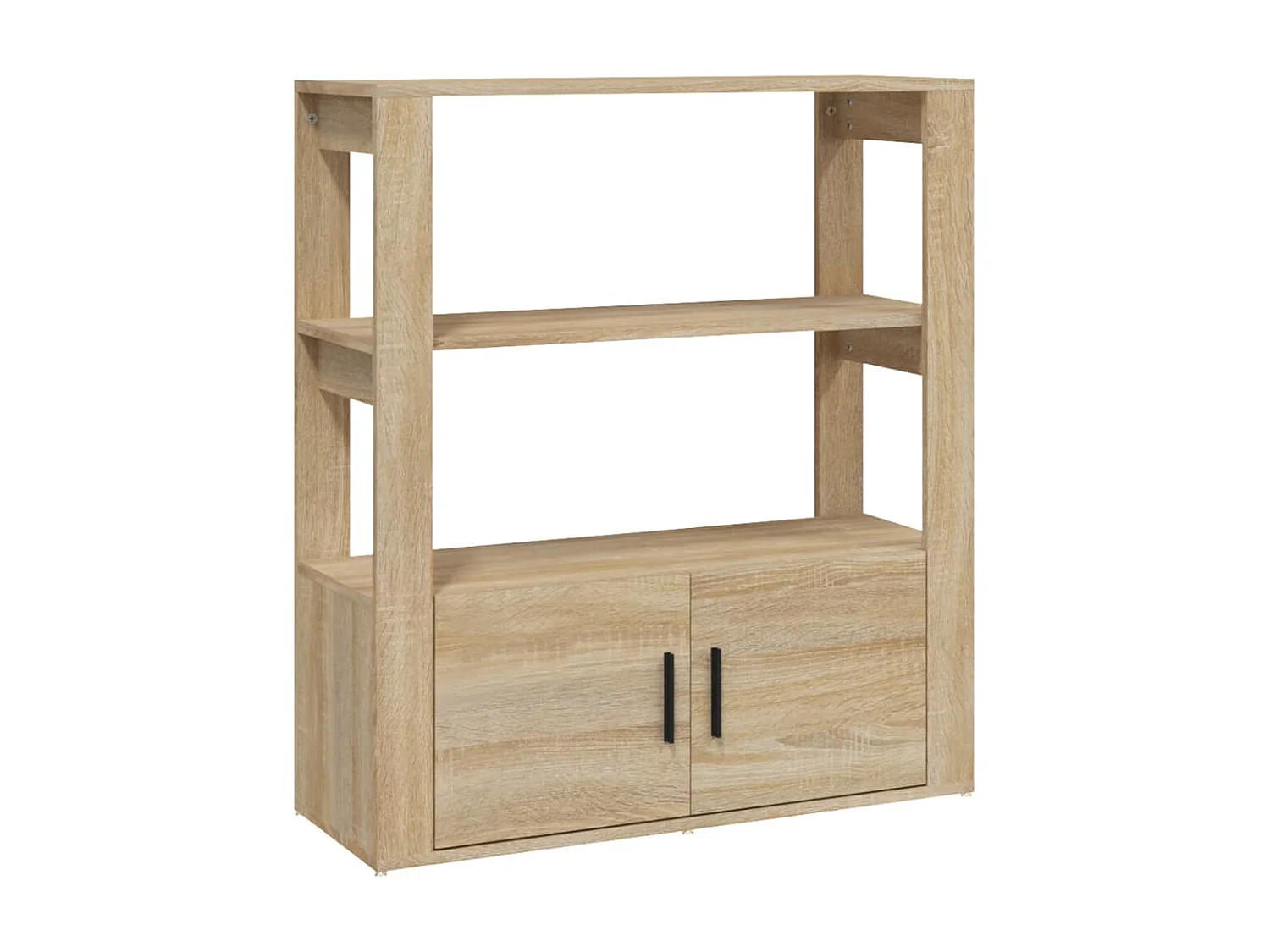 Buffet Chêne sonoma 80x30x90 cm Bois d'ingénierie EGER77986