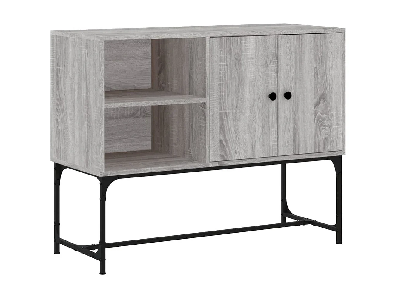 Aparador 100x40x79,5 cm derivados de madeira cinzento sonoma PT236009