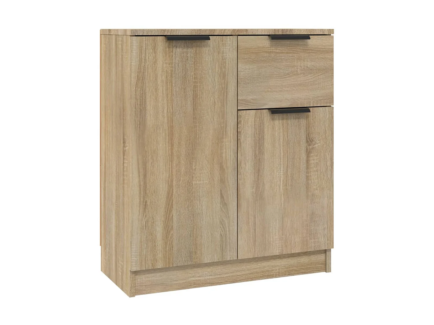Buffet Chêne sonoma 60x30x70 cm Bois d'ingénierie QWE73862