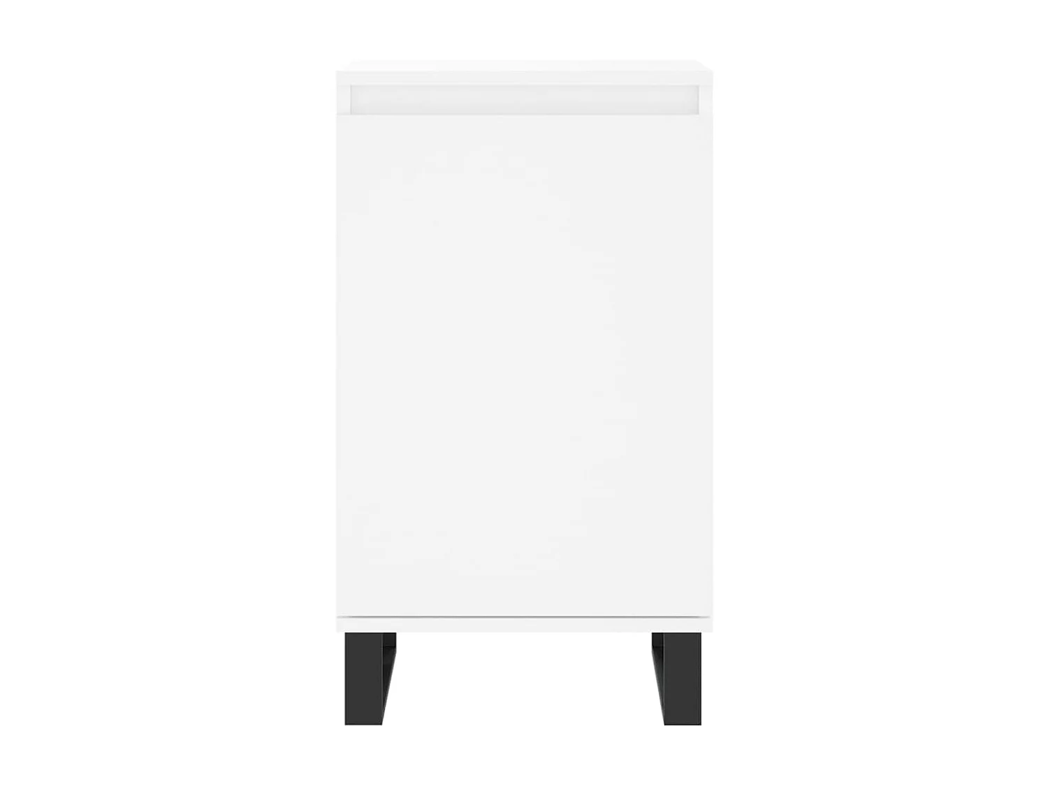 Buffet blanc 40x35x70 cm bois d’ingénierie QWE19253