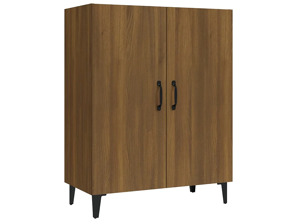 Buffet Chêne marron 70x34x90 cm Bois d'ingénierie EGER77291