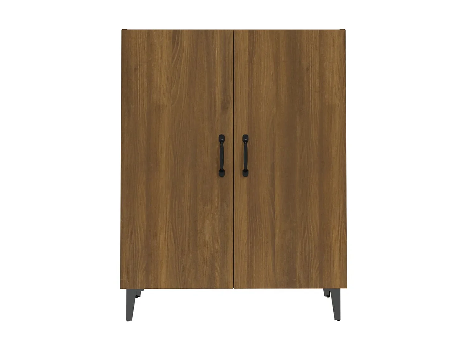 Buffet Chêne marron 70x34x90 cm Bois d'ingénierie EGER77291