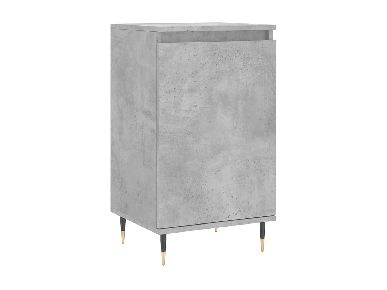 Aparadores 2 uds madera de ingeniería gris hormigón 40x35x70 cm ES69451