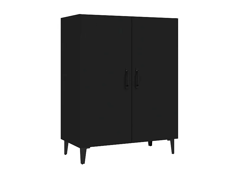 Buffet Noir 70x34x90 cm Bois d'ingénierie EGER74575