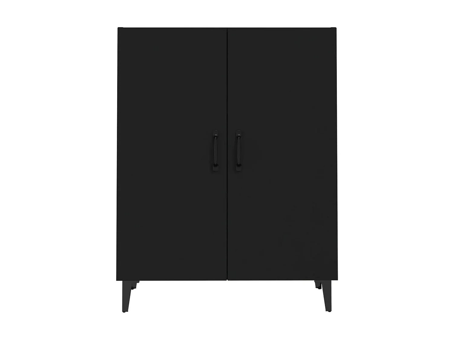 Buffet Noir 70x34x90 cm Bois d'ingénierie EGER74575