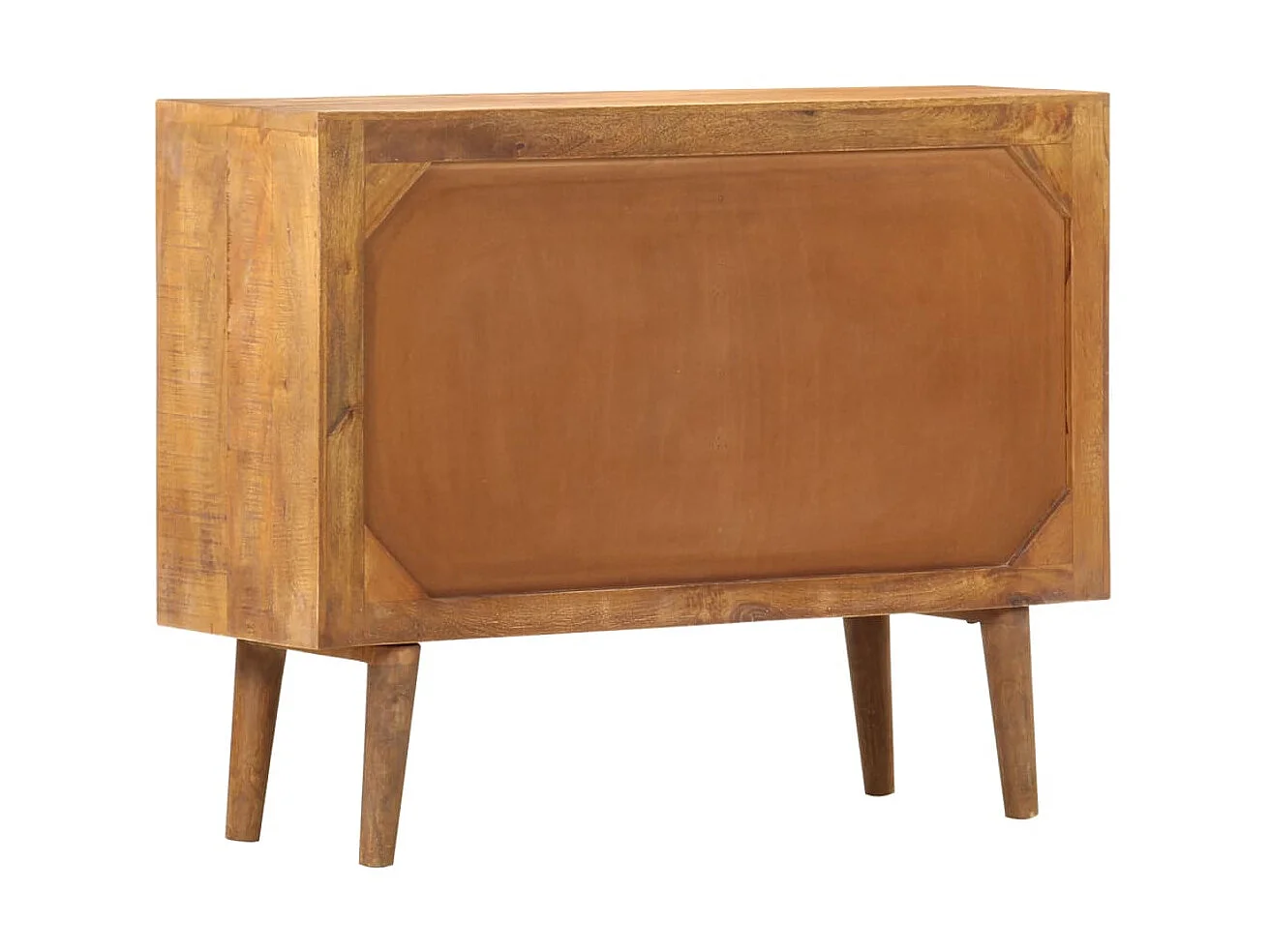 Buffet avec motif imprimé 90x30x70 cm Bois de manguier massif EGER85679