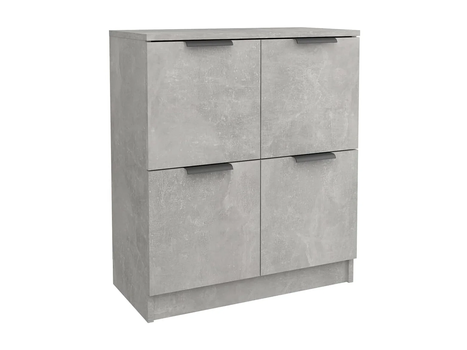 Buffet Gris béton 60x30x70 cm Bois d'ingénierie EGER37536