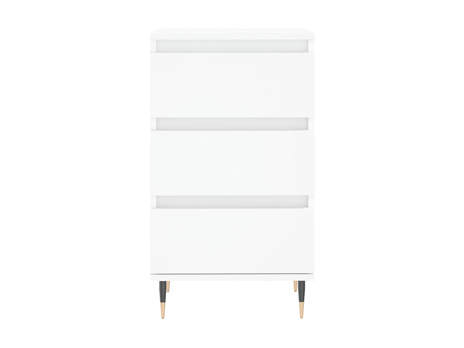 Buffet blanc 40x35x70 cm bois d’ingénierie QWE88743