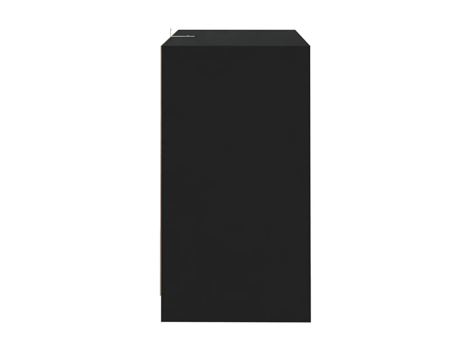 Buffet Noir 70x41x75 cm Aggloméré EGER41131