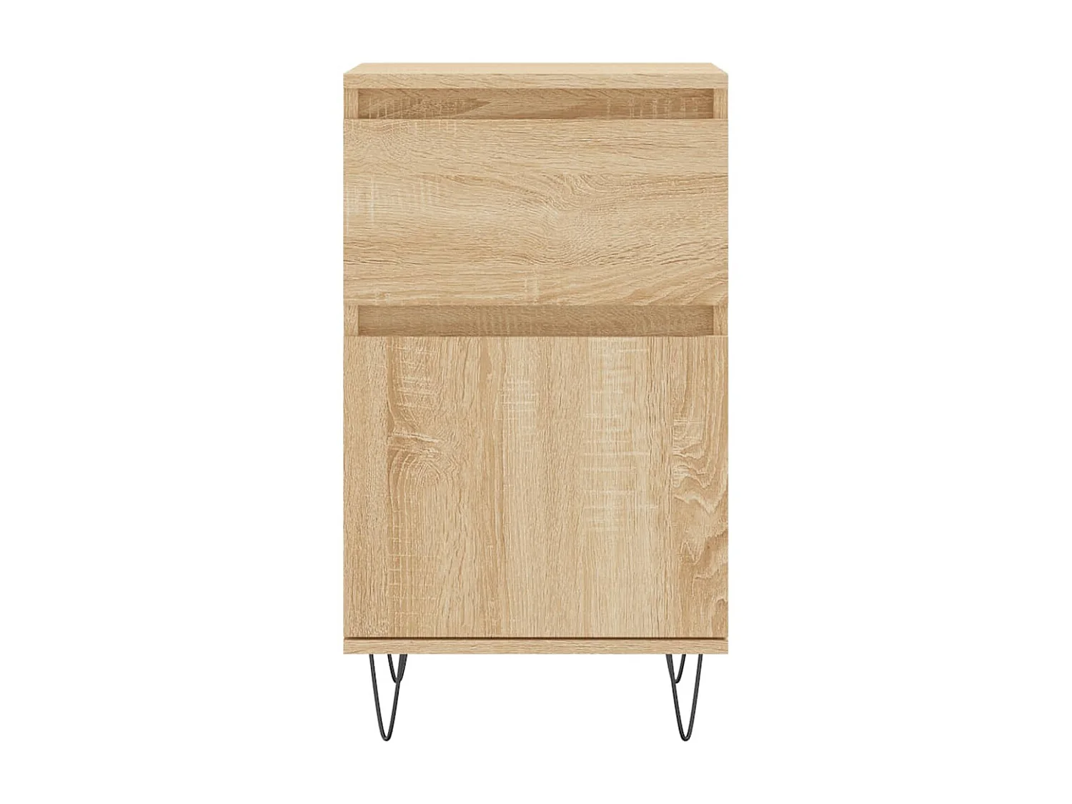 Buffet chêne sonoma 40x35x70 cm bois d'ingénierie QWE86494