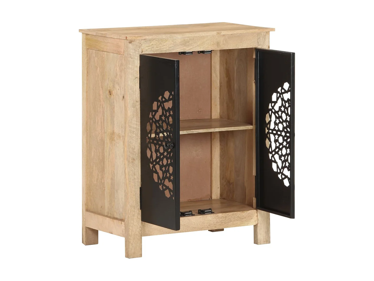 Dressoir 60x35x75 cm massief mangohout NL611744