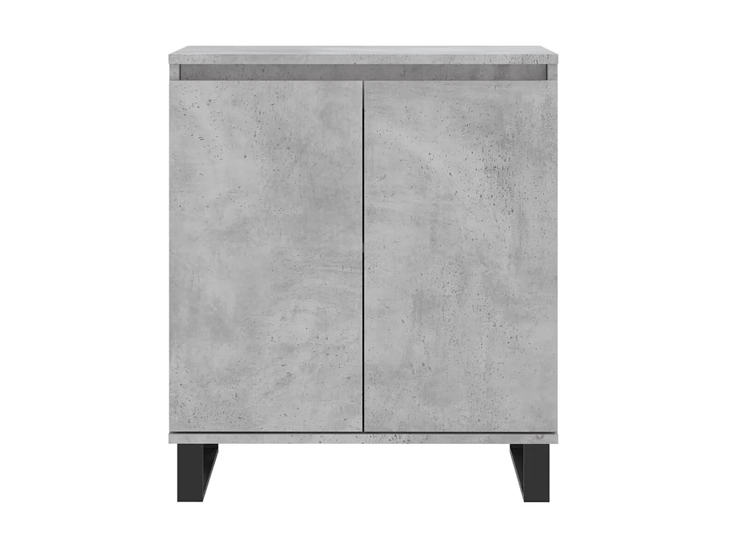 Buffet Gris béton 60x35x70 cm Bois d'ingénierie QWE26869
