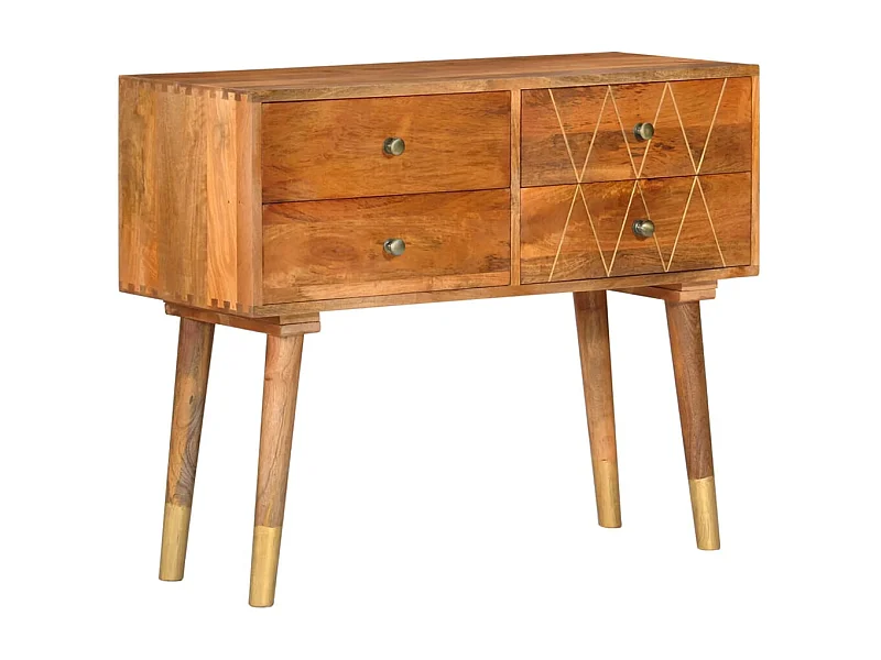 Buffet 85x40x70 cm Bois de manguier solide EGER56583