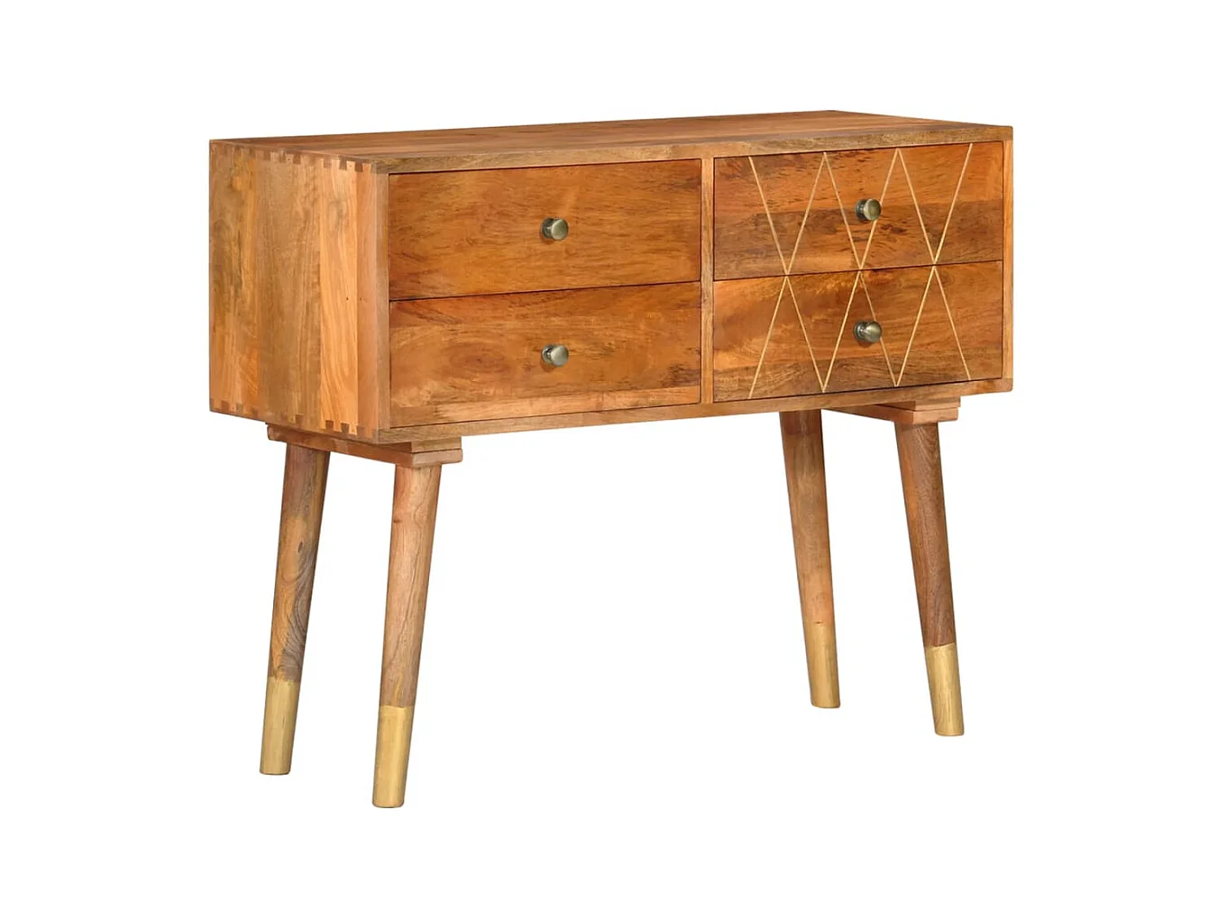 Buffet 85x40x70 cm Bois de manguier solide EGER56583