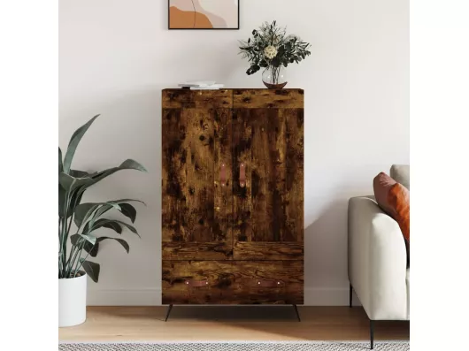 Kauf Unique Highboard,Kommode Räuchereiche 69,5x31x115 cm Holzwerkstoff -gkd401130