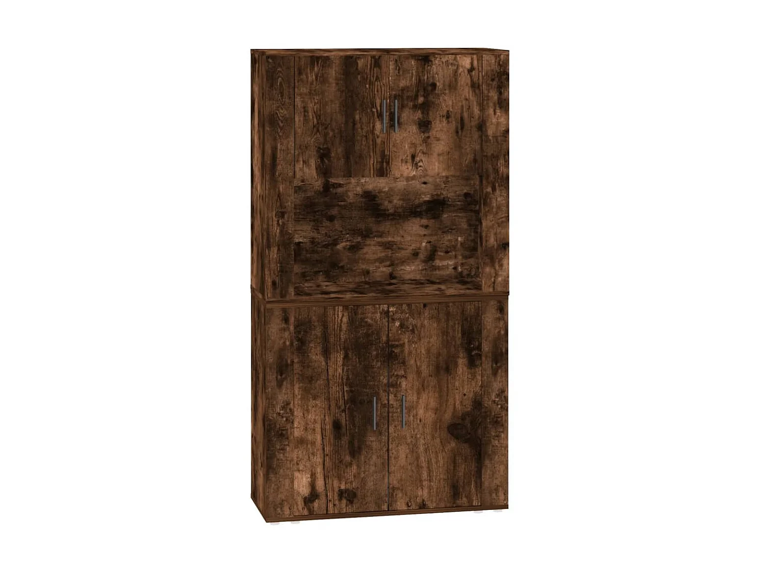 Highboard,Kommode Räuchereiche Holzwerkstoff -gkd41960