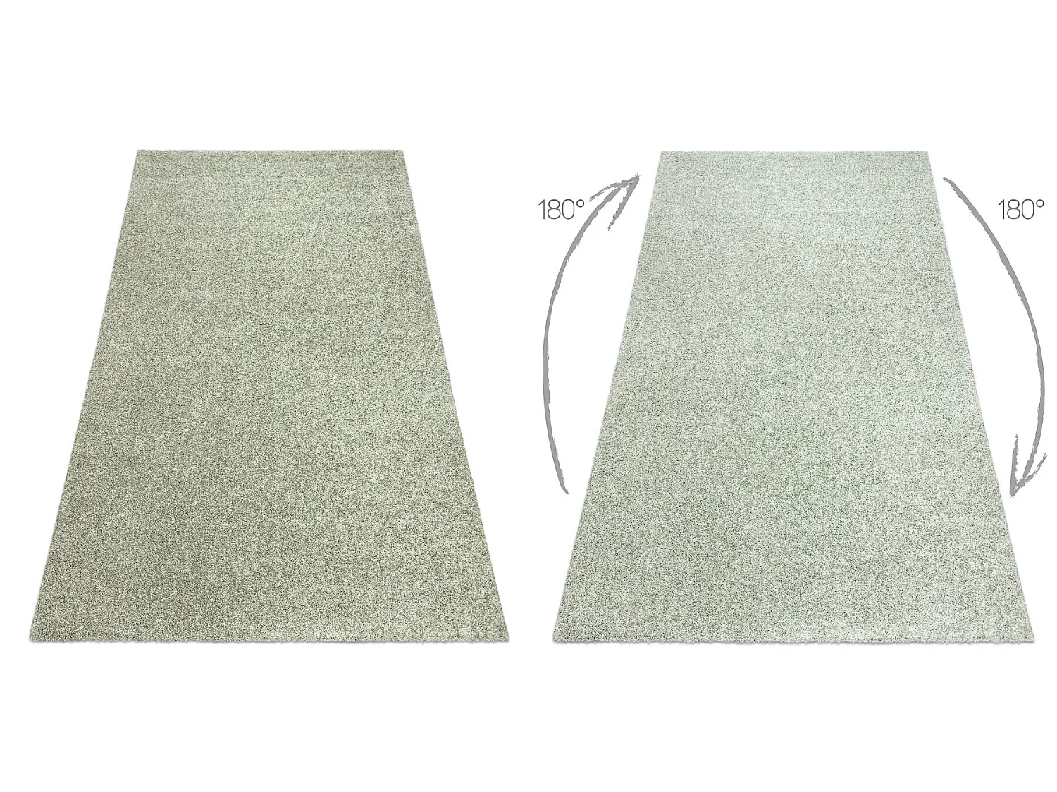 Modern Tapijt Wasbaar , ILDO 71181044 olijf groen  160x230 cm