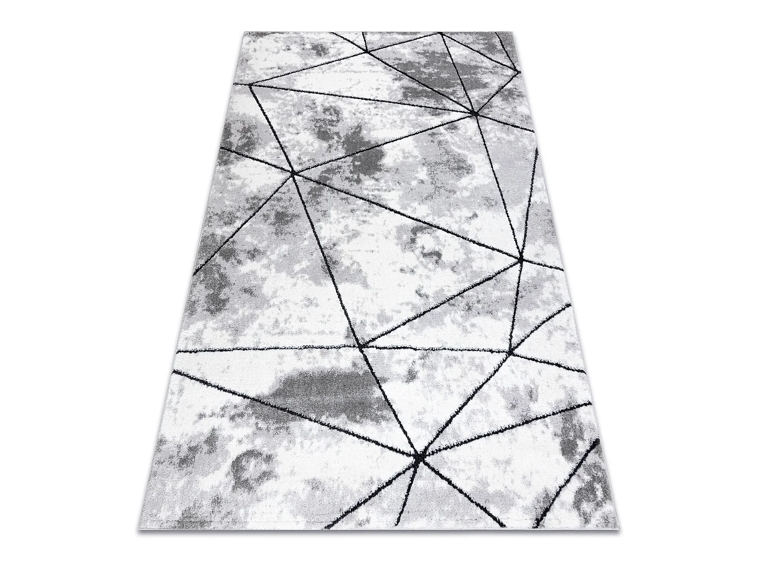 Tapis moderne COZY Polygons, géométrique, triangles - Structural deu 140x190 cm
