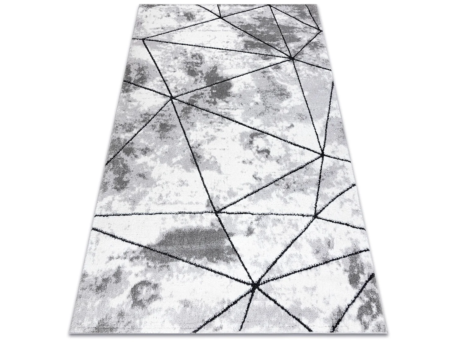 Tapis moderne COZY Polygons, géométrique, triangles - Structural deu 140x190 cm