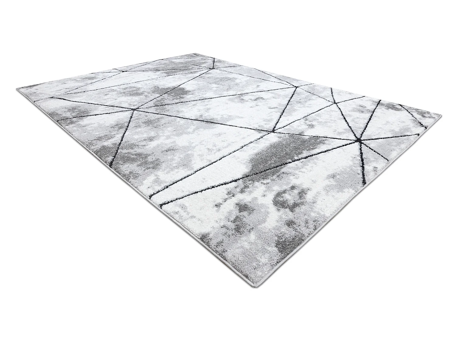 Tapis moderne COZY Polygons, géométrique, triangles - Structural deu 140x190 cm