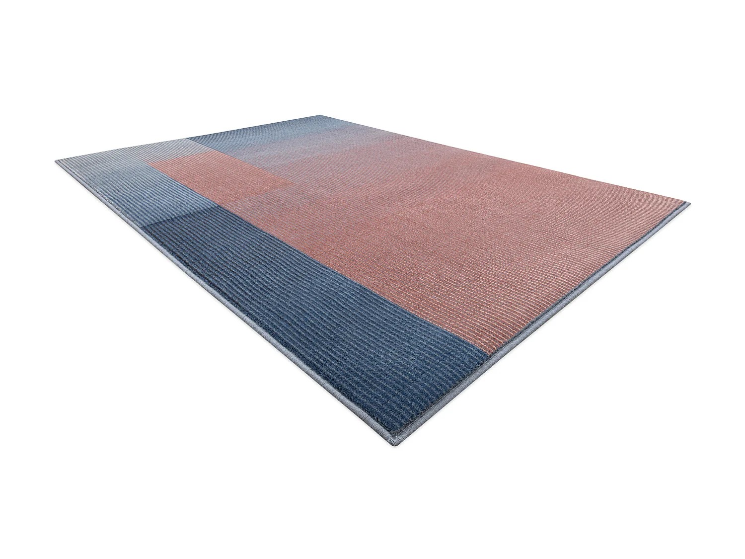 Tapis NAIN Géométrique 7710/51944 rouge / bleu 240x340 cm