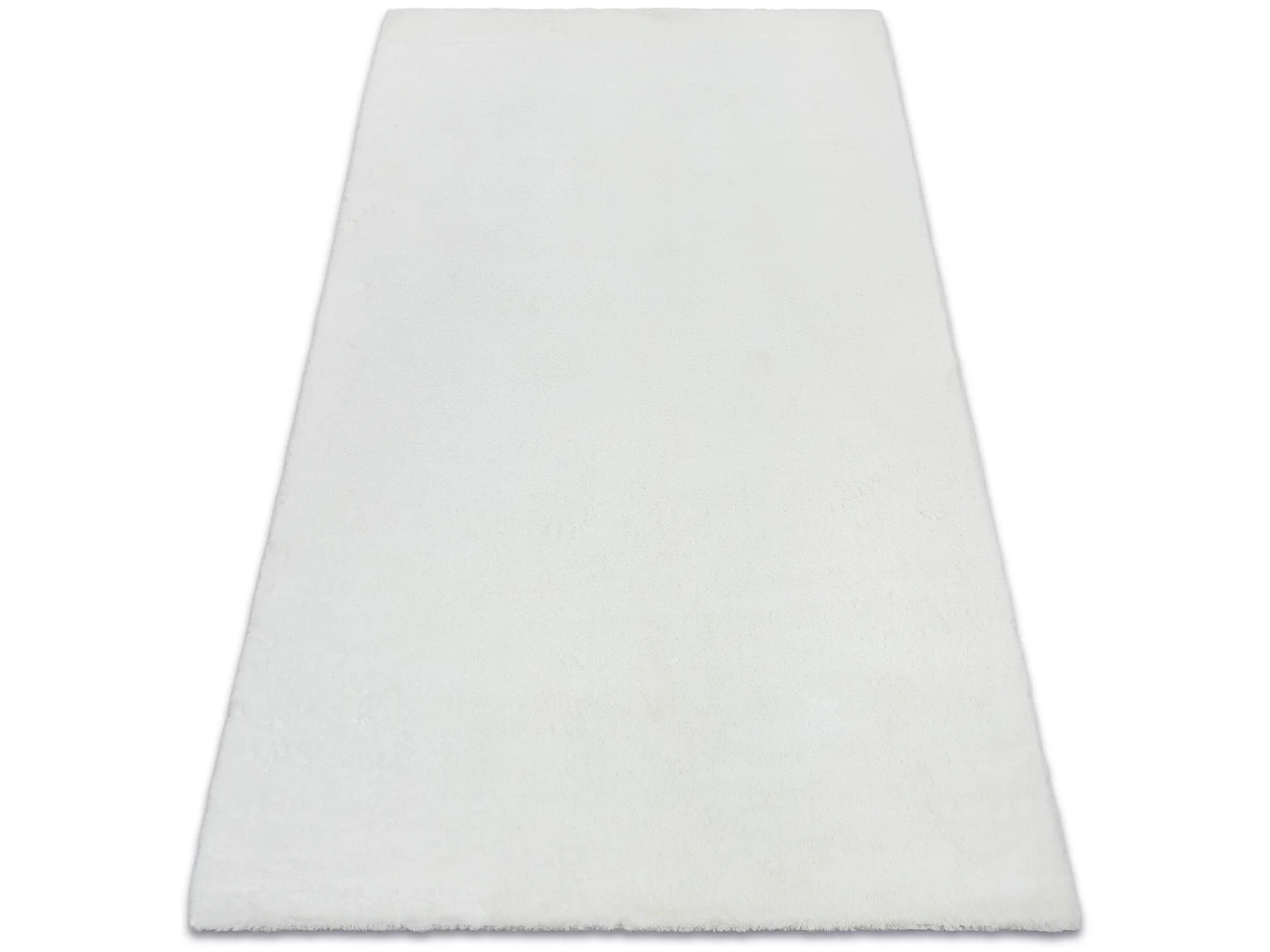 Tapijt BUNNY wit IMITATIE konijnenvacht 120x170 cm