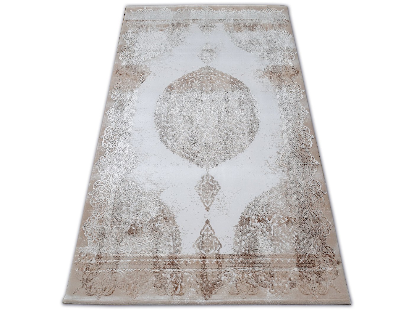 Tappeto Bamboo Naturale 120x180cm - Antiscivolo Lavabile Per Cucina, Bagno E Salotto