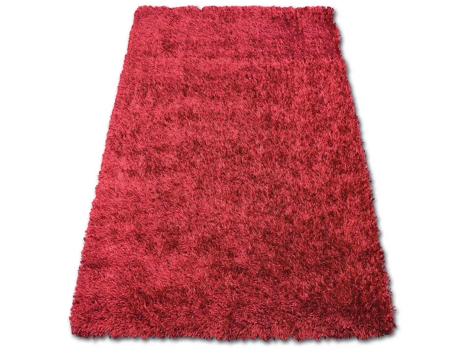 TAPIS SHAGGY LILOU rouge 160x230 cm
