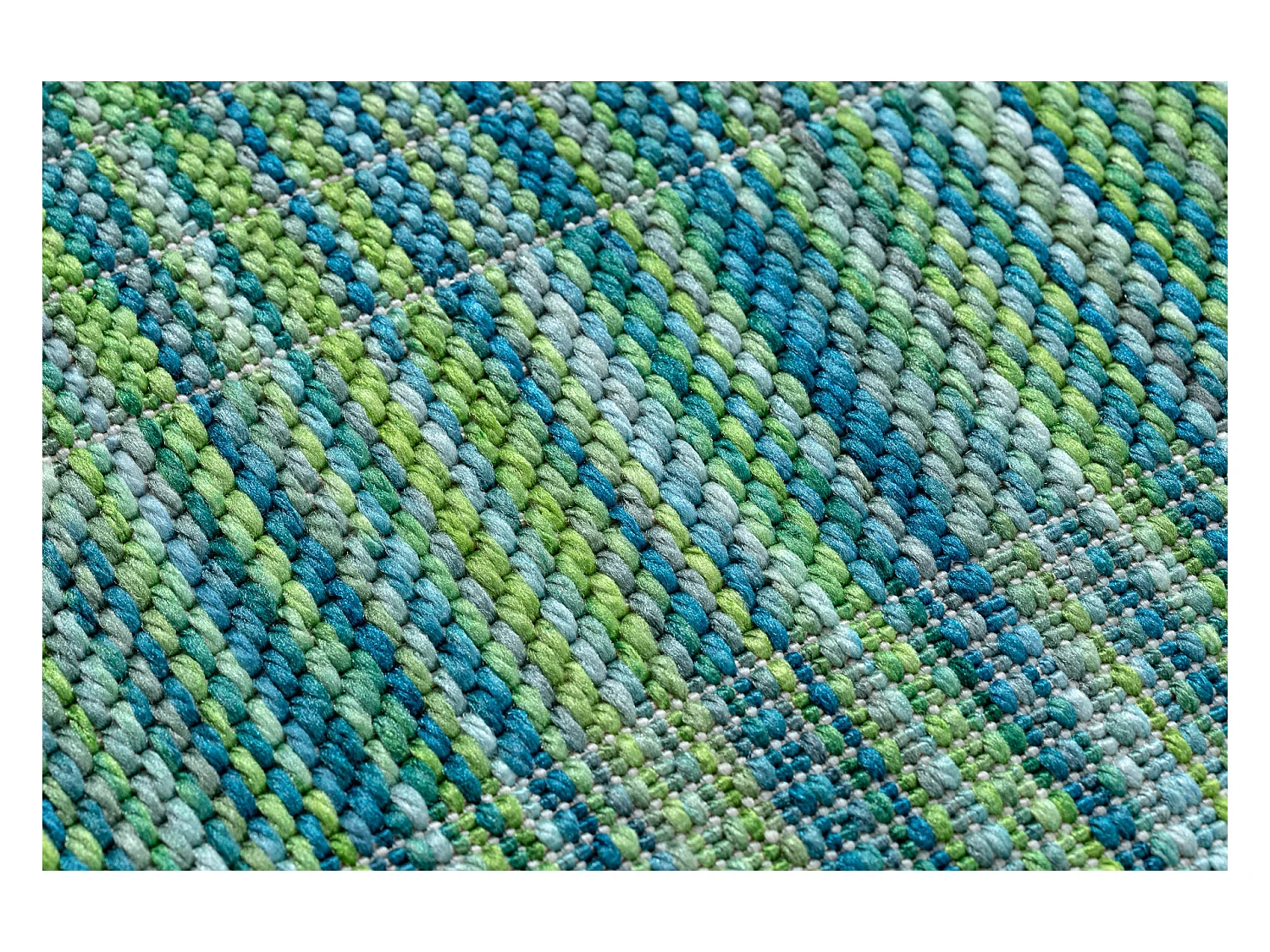 Tapijt FISY modern, SISAL 20777 Strepen , melange , blauw 140x190 cm