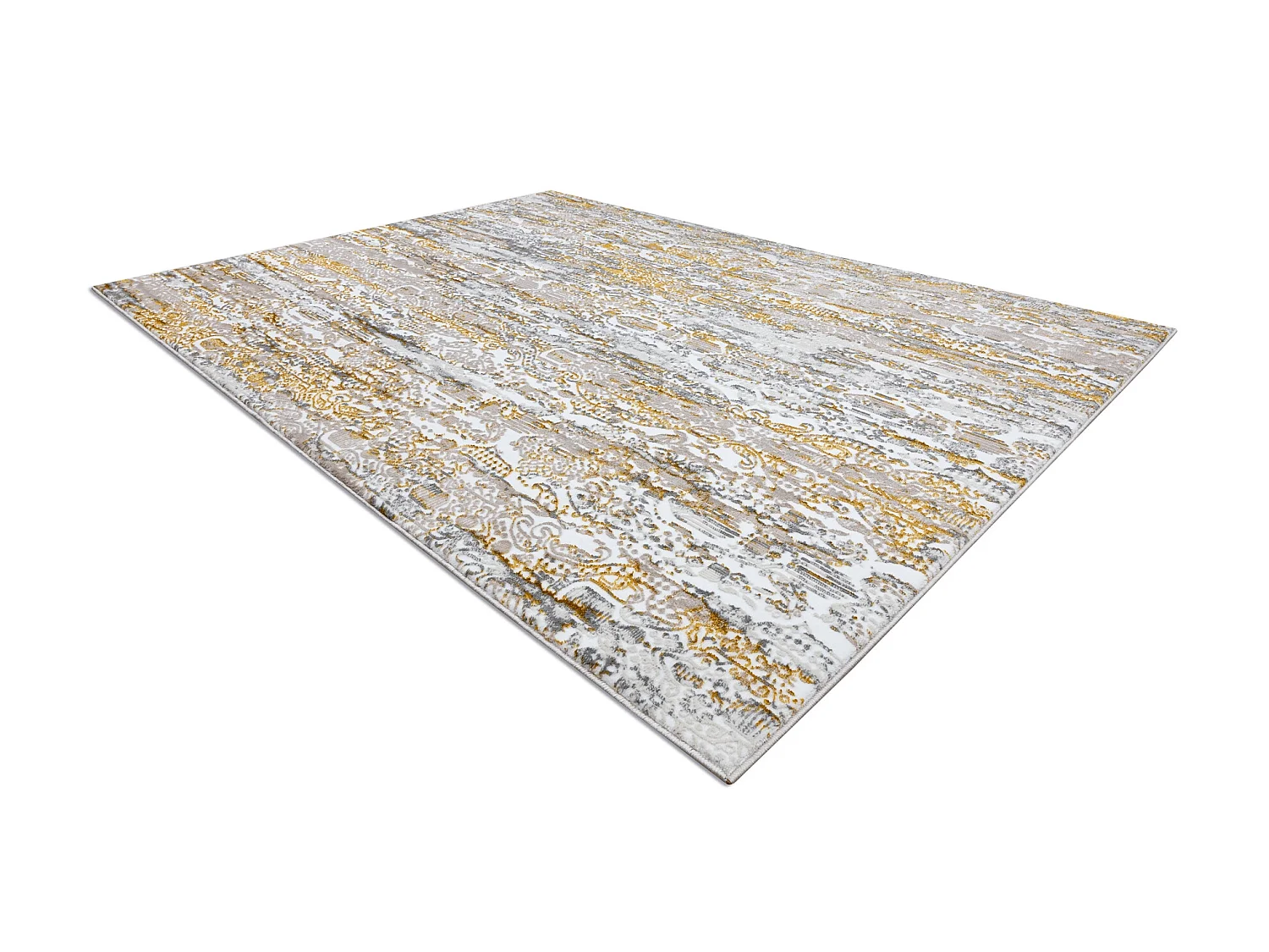 Tapijt GLOSS modern 8487 63 Ornament, stijlvol, glamour goud / beige  200x290 cm