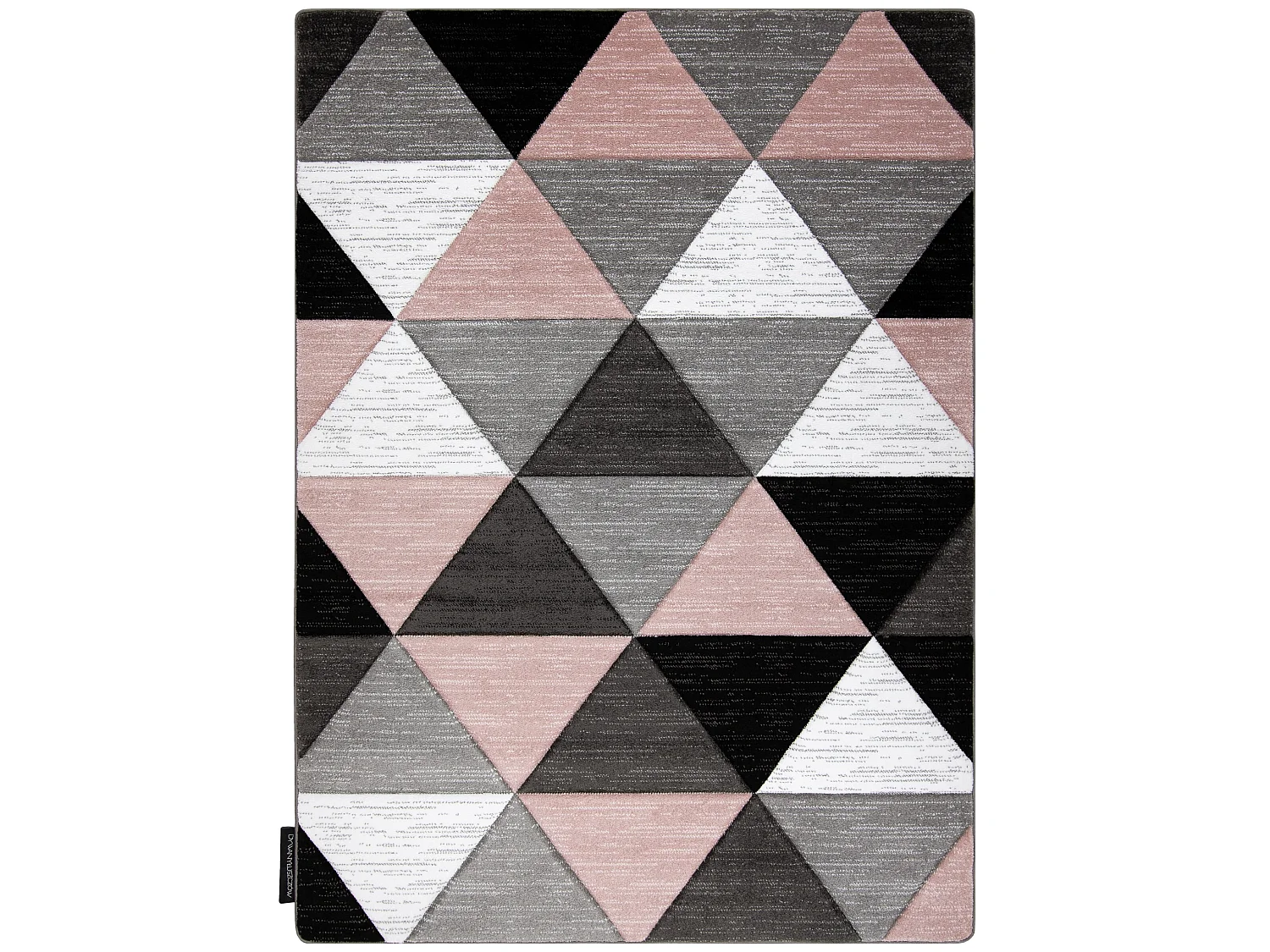 Tapis ALTER Rino triangle rose 200x290 cm