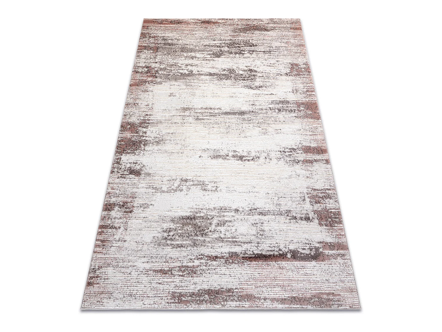 Tapijt CORE W9775 Kader, schaduw - structureel, twee lagen vlies, beig 140x190 cm