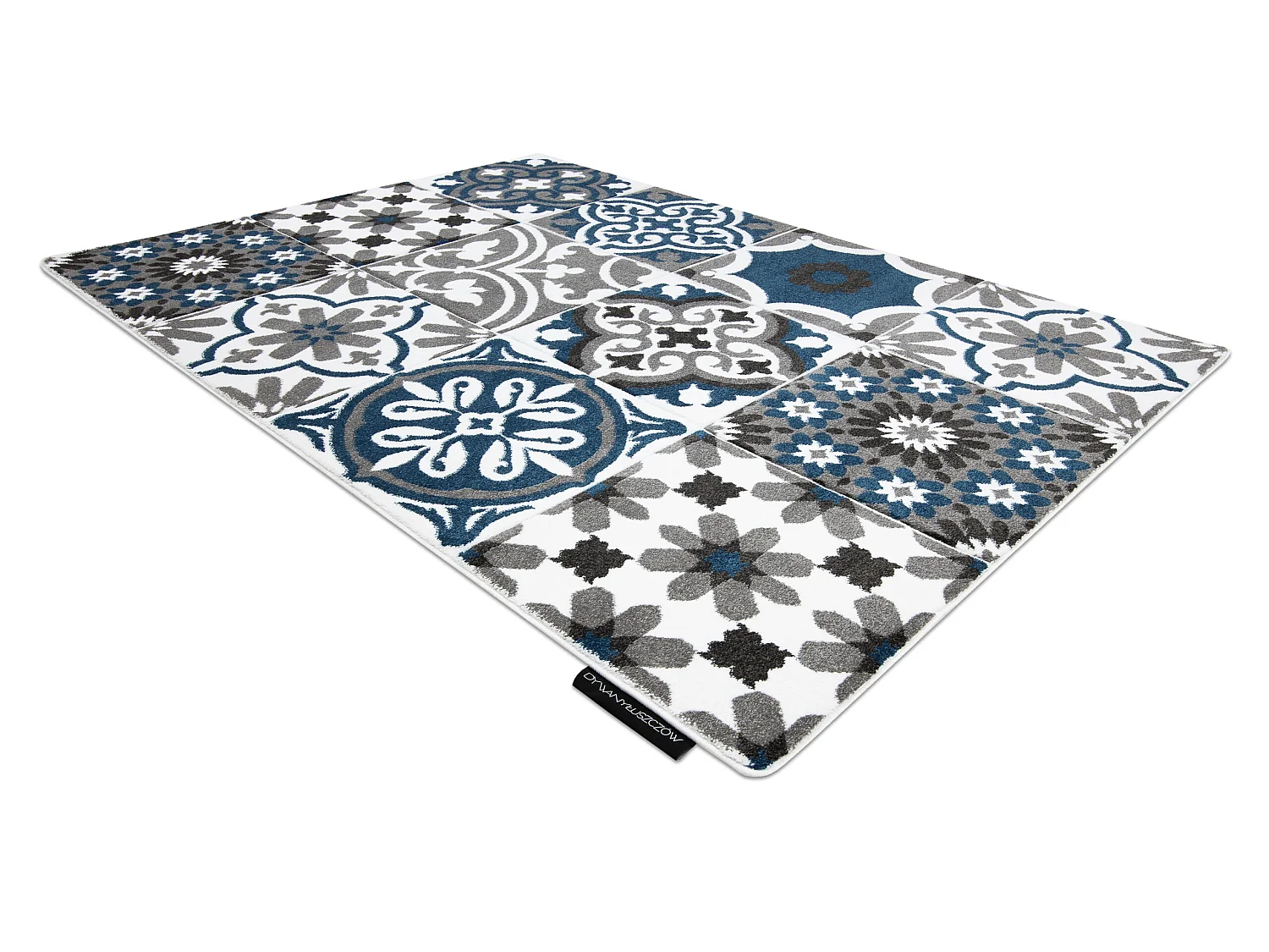 Tapijt ALTER Porto Bloemen , blauw 200x290 cm