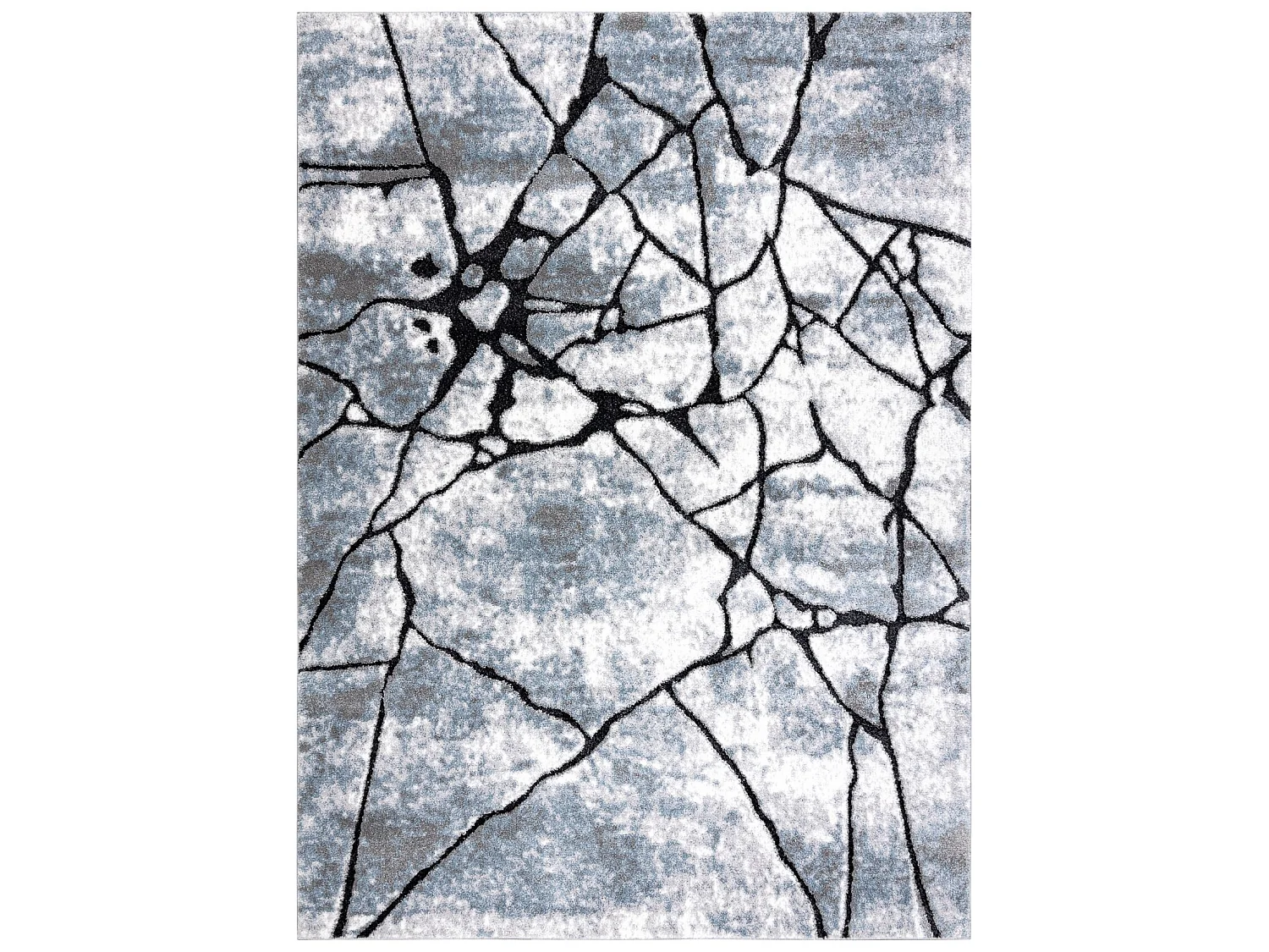 Tapijt modern COZY 8873 Cracks Gescheurd beton - Structureel, twee poo 200x290 cm