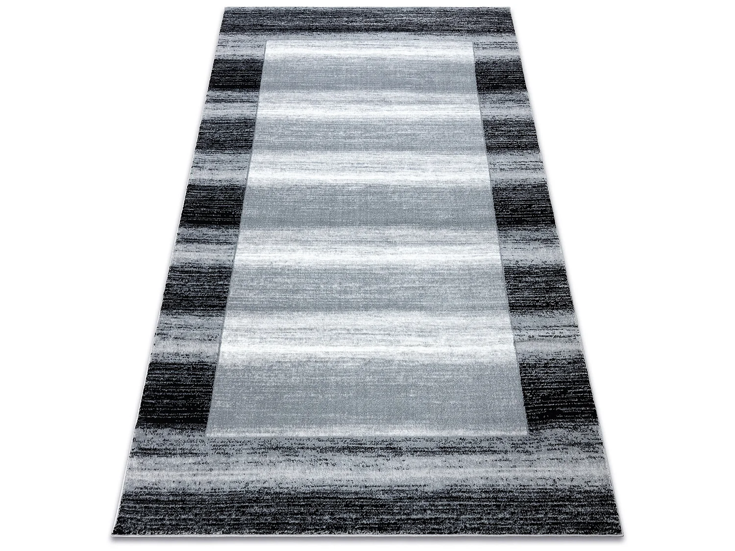 Tapijt ARGENT - W9557 Frame, vintage, lijnen grijs 200x290 cm