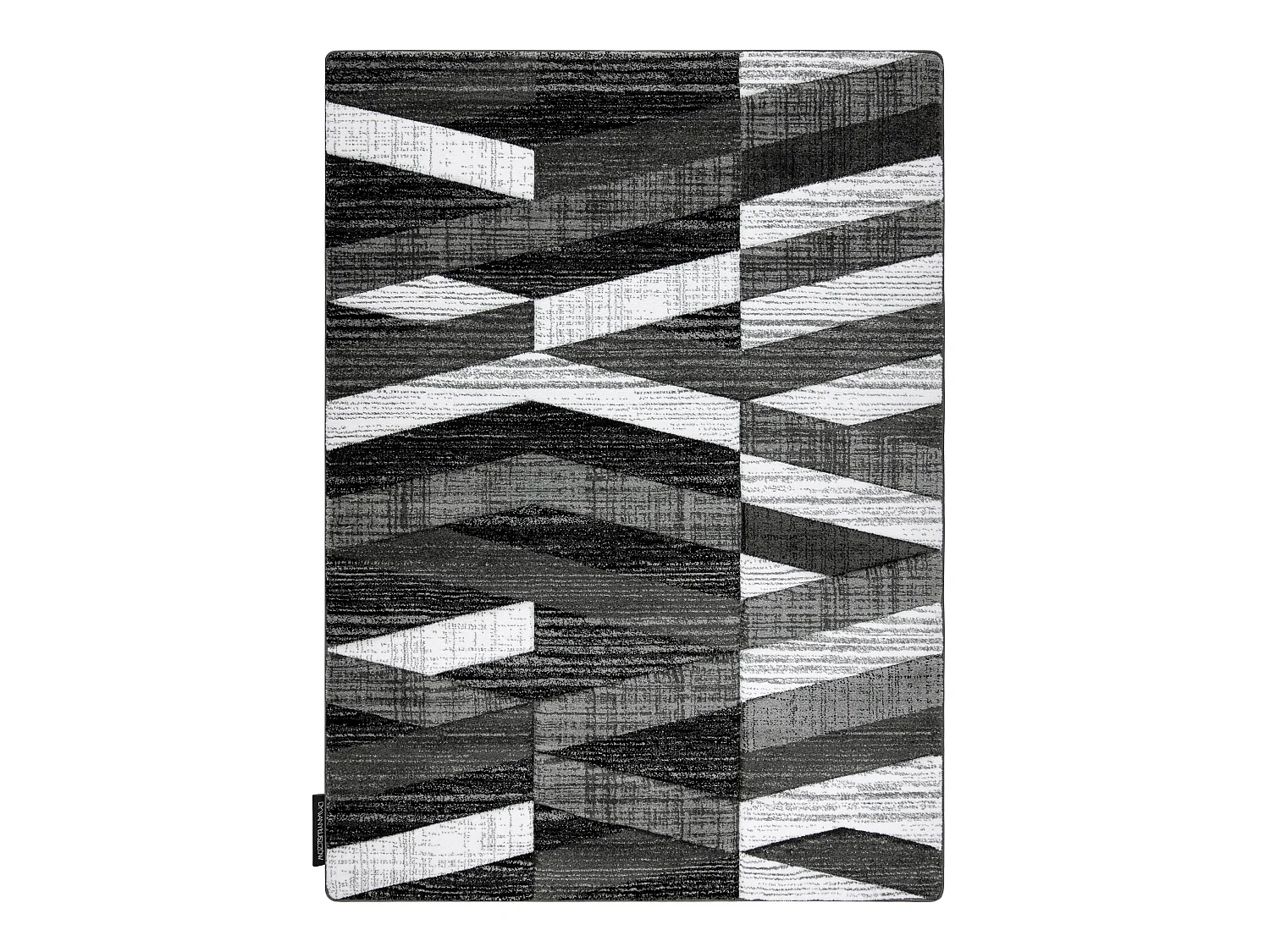 Tapijt ALTER Bax Strepen grijskleuring 120x170 cm