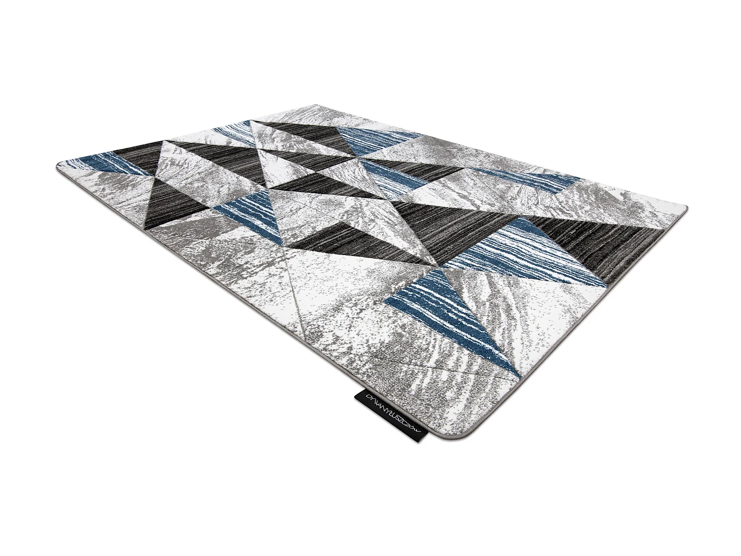 Tapis ALTER Nano triangle bleu 120x170 cm