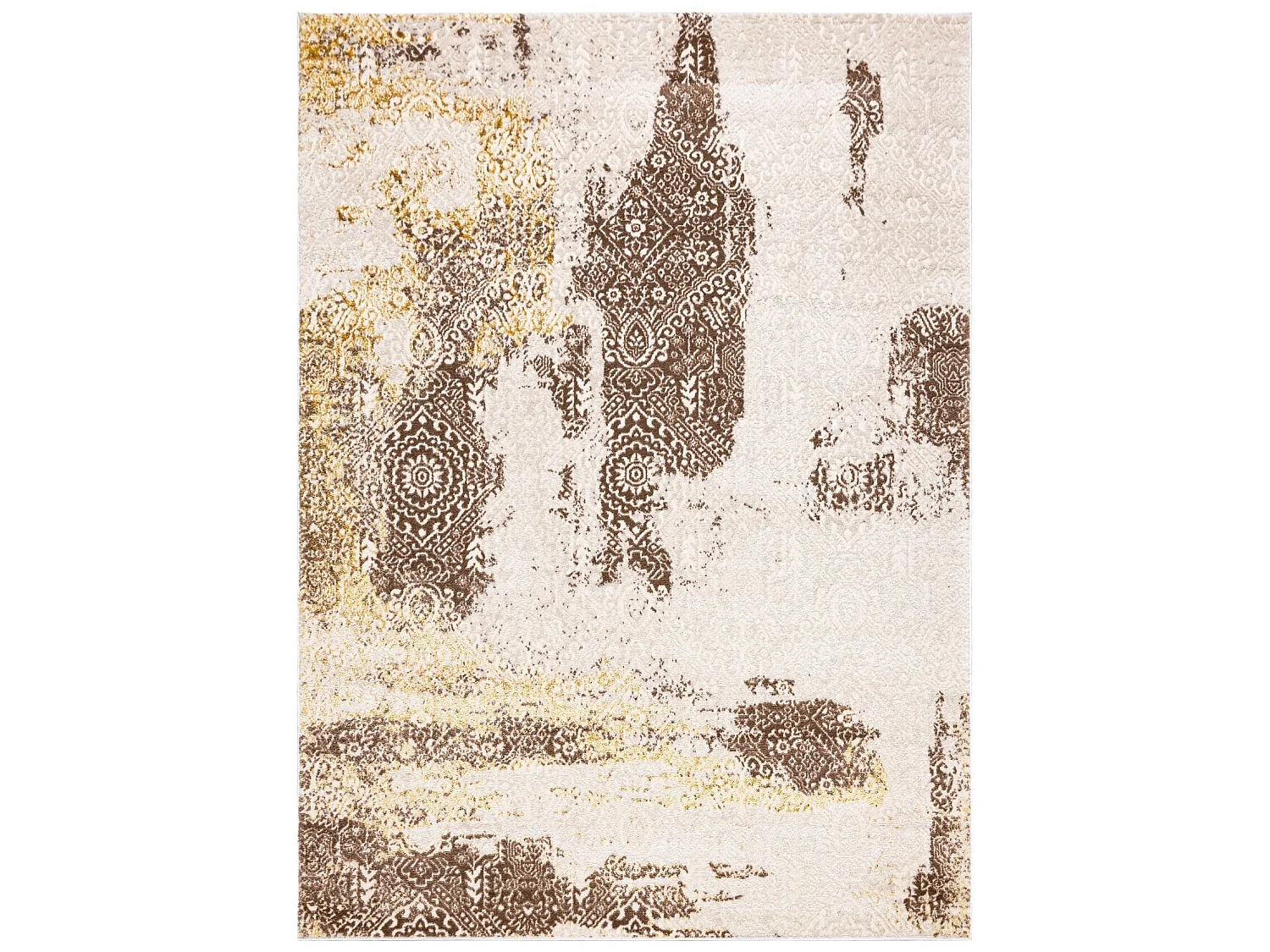 Tapis MEFE moderne 8731 Rosette vintage - Structural deux niveaux de m 120x170 cm