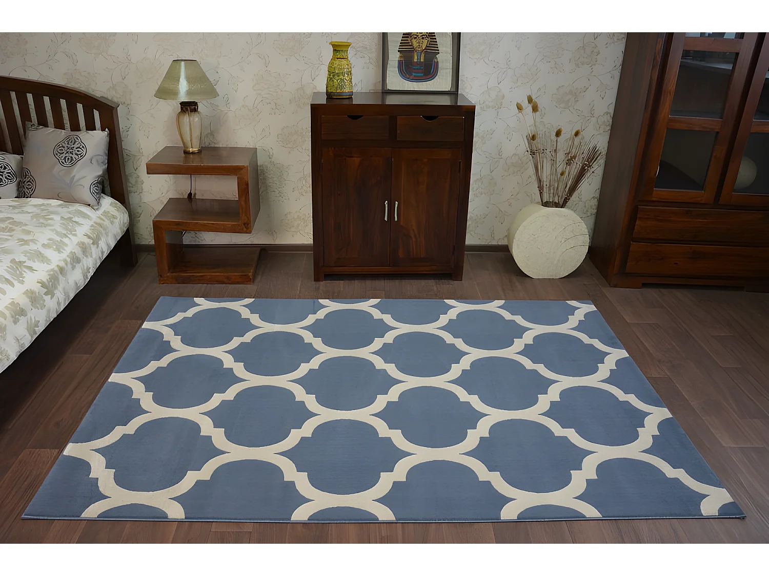 Tapijt SCANDI 18218/591 - TRELLIS 80x150 cm