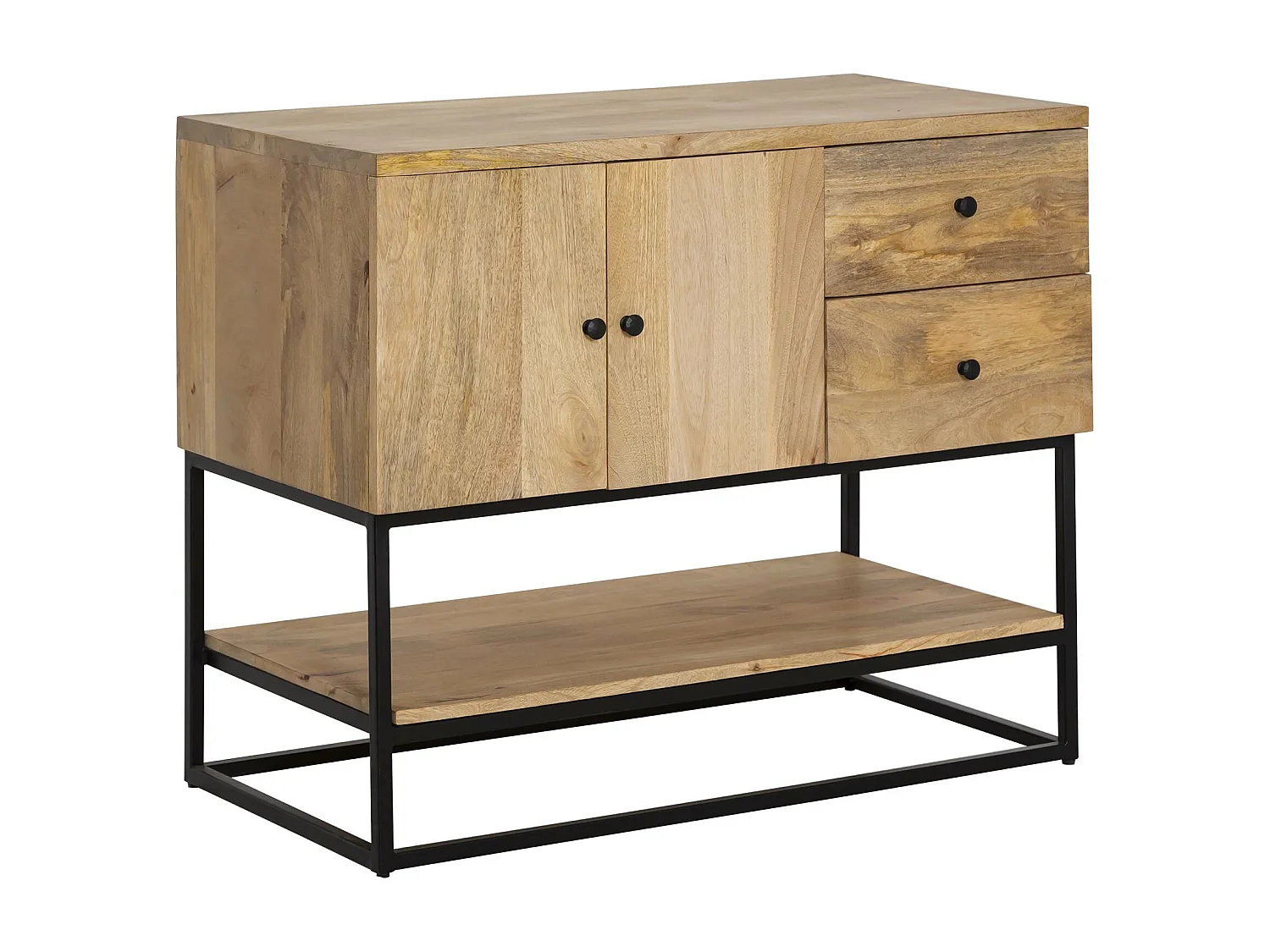 Meuble sous vasque en bois de manguier Miguel