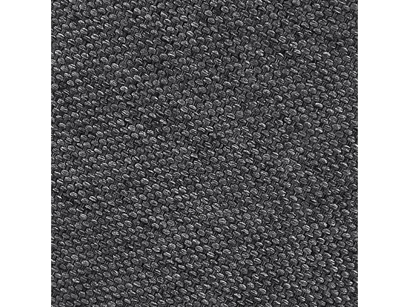 Sommier tapissier 160x200 cm en tissu gris foncé pieds métal - REMIMOS