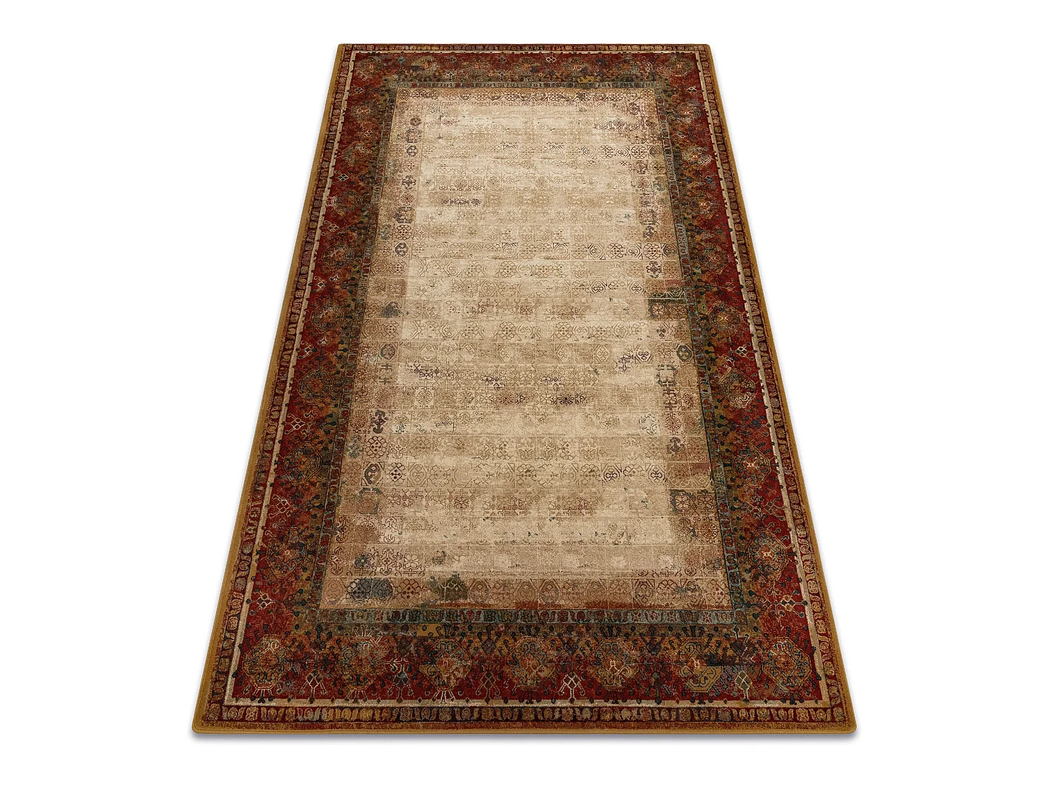 Tapis en laine POLONIA PAMUK 2 rose 135x200 cm