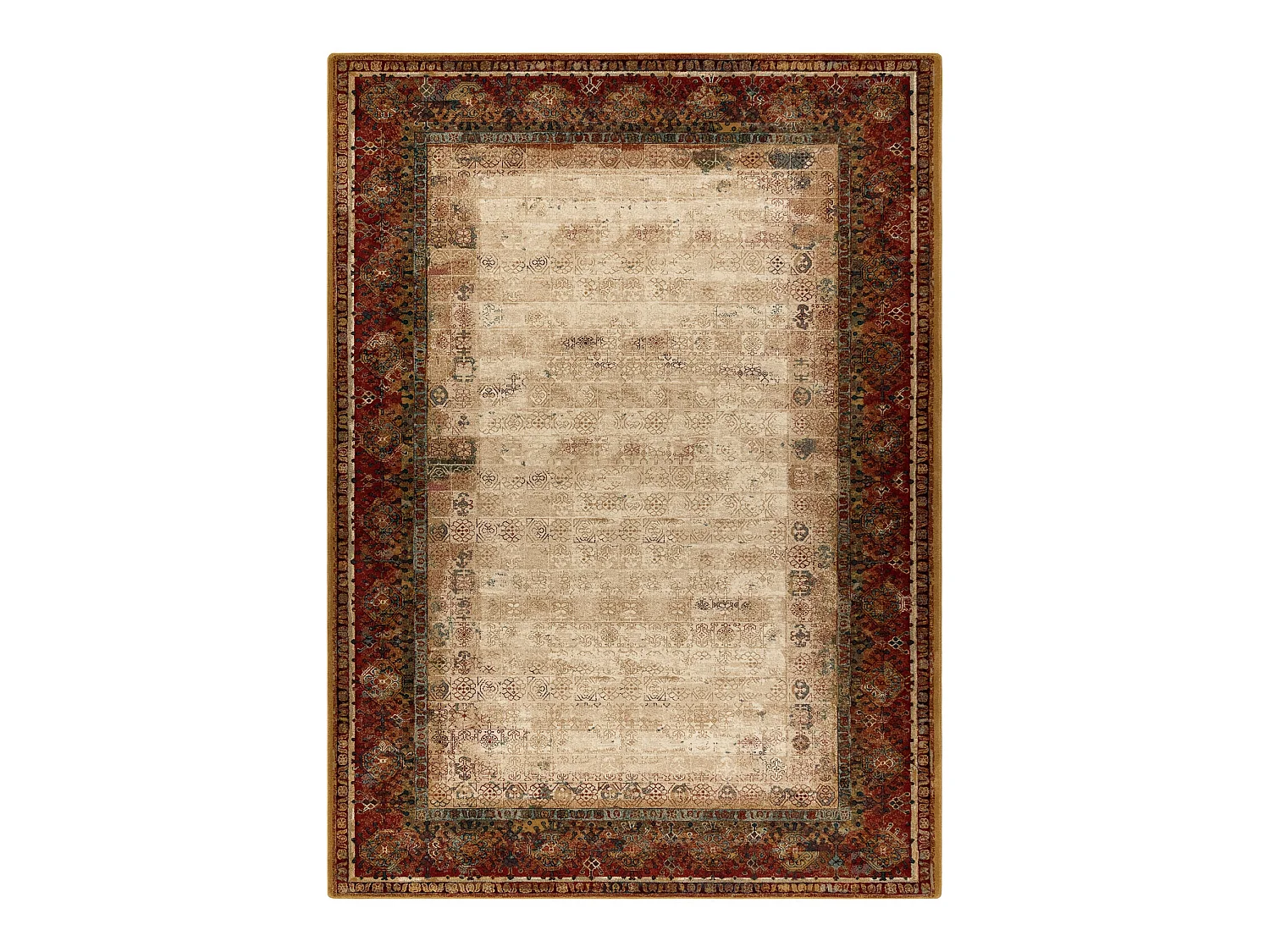 Tapijt POLONIA PAMUK 2 Rood 135x200 cm