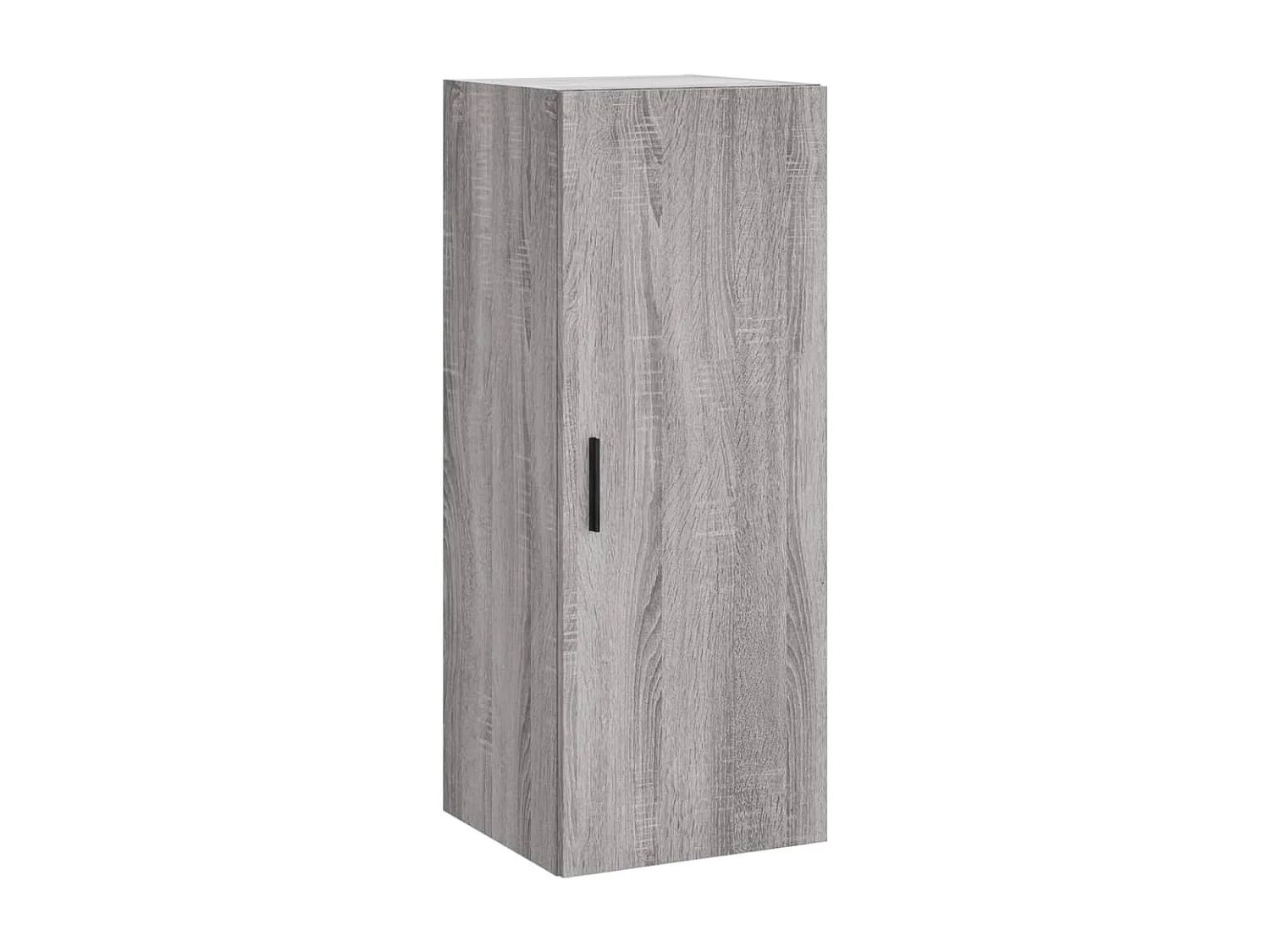 Buffet haut Sonoma gris 34,5x34x180 cm Bois d'ingénierie QWE38012