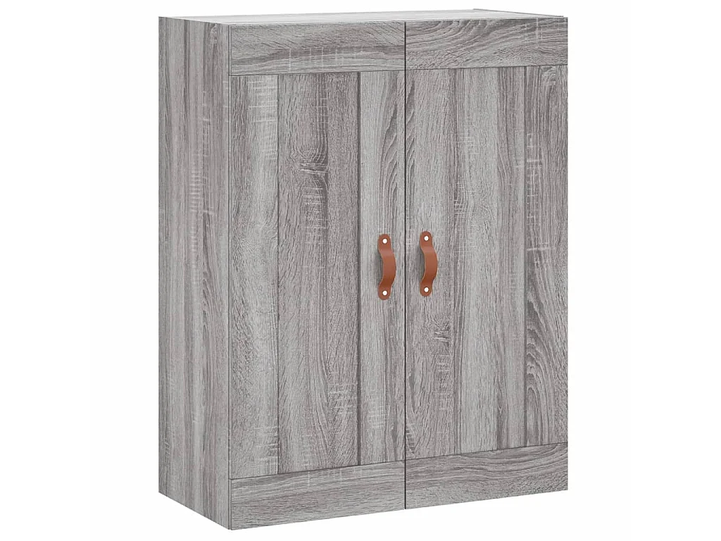 Aparador alto 69,5x34x180 cm derivados de madeira sonoma cinza PT318913