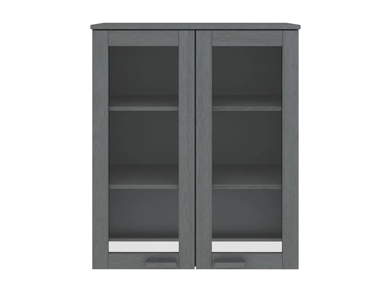 Dessus de buffet HAMAR Blanc 85x35x100 cm Bois de pin massif EGER92473 BonneVie Meuble