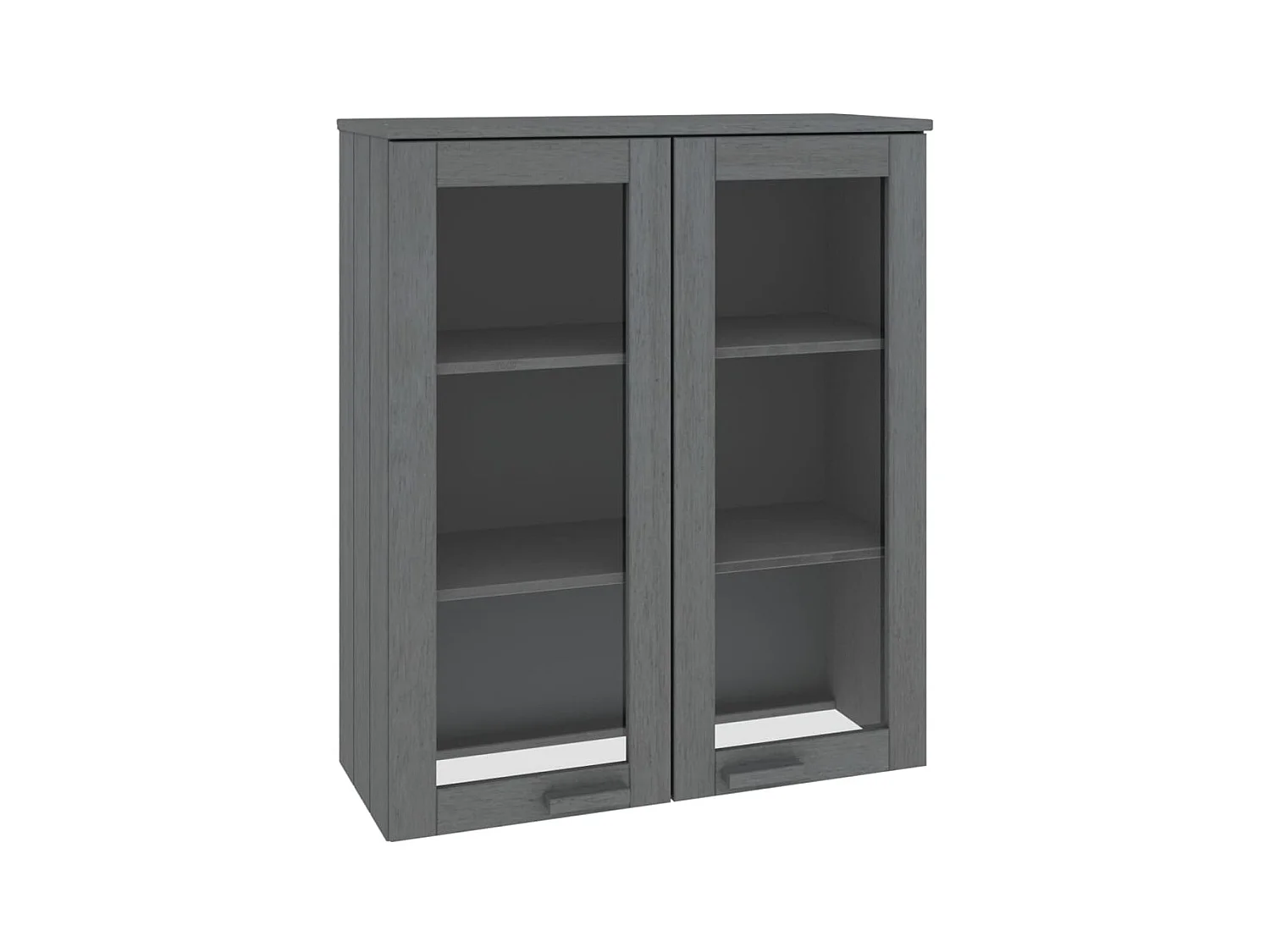 Dessus de buffet HAMAR Blanc 85x35x100 cm Bois de pin massif EGER92473 BonneVie Meuble