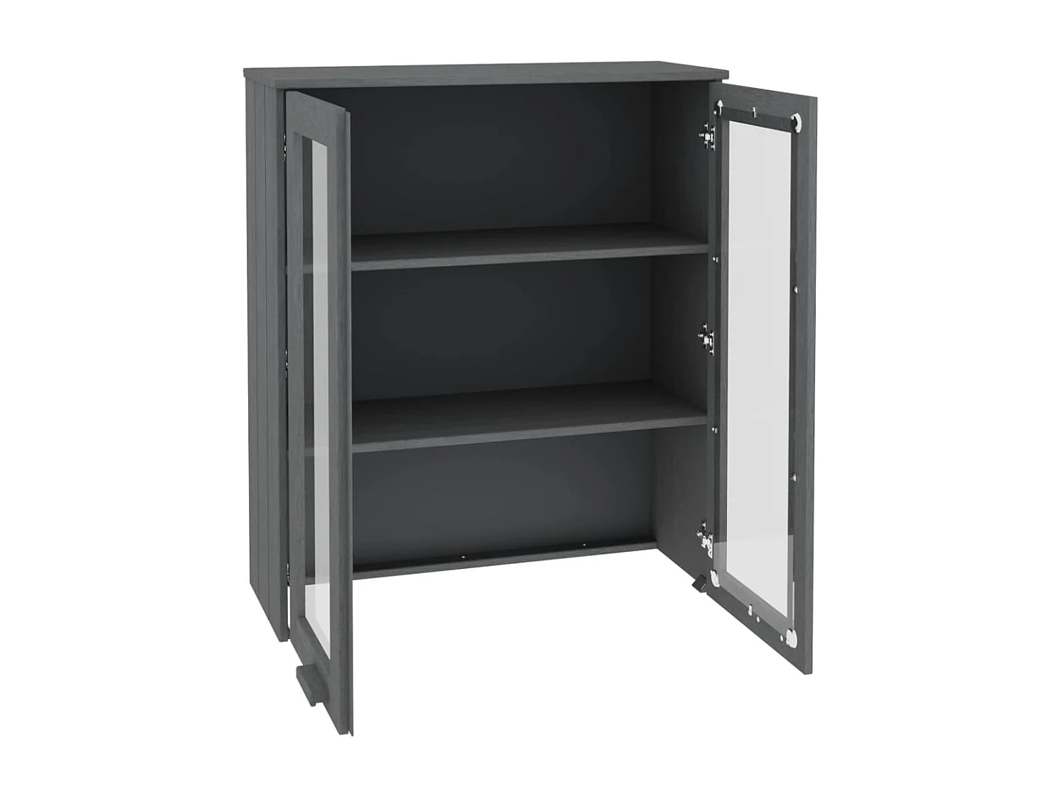 Dessus de buffet HAMAR Blanc 85x35x100 cm Bois de pin massif EGER92473 BonneVie Meuble