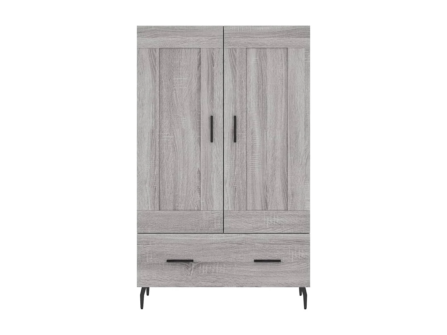 Highboard,Kommode Grau Sonoma 69,5x31x115 cm Holzwerkstoff -gkd927375